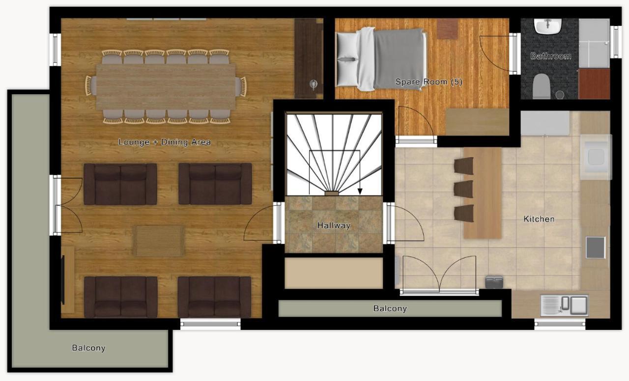 Chalet Aventure B&B Les Gets Exterior foto