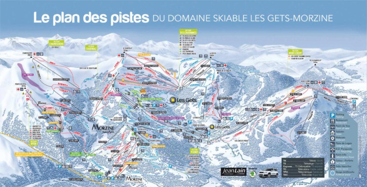 Chalet Aventure B&B Les Gets Exterior foto