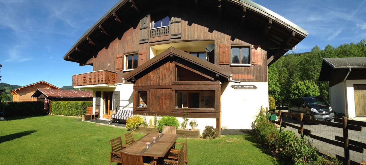 Chalet Aventure B&B Les Gets Exterior foto
